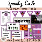 Spooky Cafe Role Play /  Dramatic Play | Halloween themed