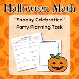 Spooky Celebration Math Task - Halloween Activity with Rea