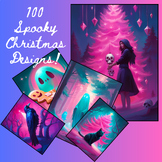 Spooky Christmas - 100 Designs for Crafting!