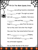 Spooky Fill-in-the-Blank Story