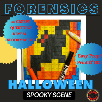 Preview of Spooky Forensics Scene for Halloween!