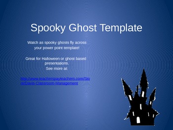 Preview of Spooky Ghost Presentation