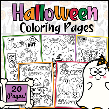 Spectral Serenity: 50 Halloween Adult Coloring Pages