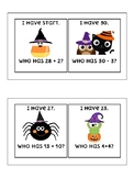 Spooky Halloween I Have Who Has Addition and Subtraction w