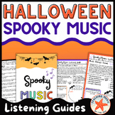 Spooky Halloween Music Listening Guides | Fall Spooky Musi