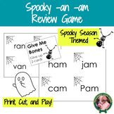 Spooky/Halloween -an -am Review Game