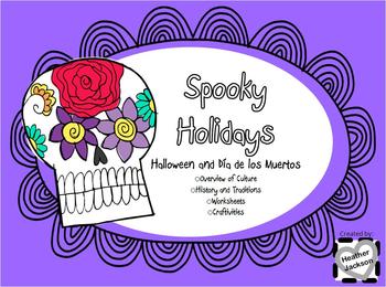 Preview of Spooky Holidays (Halloween, Dia de los Muertos) Pack