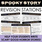 Spooky/Horror Story Revision Stations: Pacing, Sensory Det
