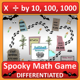 Spooky Math Multiplication and Division by 10 100 1000 Pri