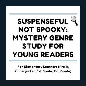 Preview of Spooky Mystery Genre Study Interactive Compatible 3rd 4th 5th Grade