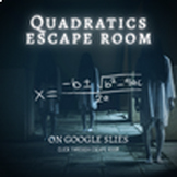 Spooky Quadratics Escape Room