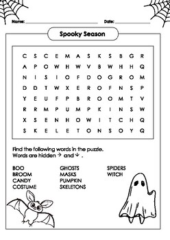 A Deadly Puzzle for Spooky Season