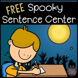 Halloween Sentence Center (Freebie!)