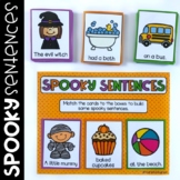 Spooky Sentences - Silly Sentences Writing Center - Hallow