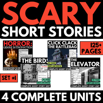 Scary Short Story Units