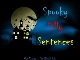 Spooky Silly Sentences Grammar Skills K-3