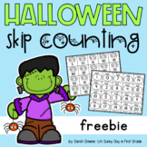 Halloween Counting and Skip Counting Freebie