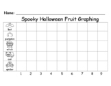 Spooky Fruit Snacks Halloween Graphing
