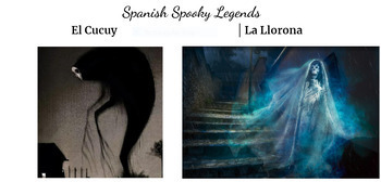 Preview of Bundle: Spooky Spanish Folklore and Legends- "El Cucuy" & "La Llorona"