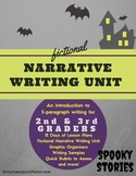 Spooky Stories Narrative Writing Unit for 3rd-5th Grade