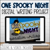 Digital Spooky Story Google Slides Narrative Writing Promp