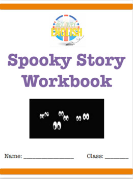 Preview of Spooky Story Workbook (Halloween Theme Beginner ESL Reading)