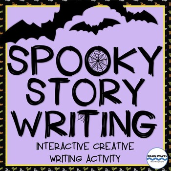 Preview of Spooky Story Writing - Halloween Writing Activity - Free Halloween Lesson