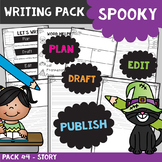 Spooky Story Writing Packet {Halloween}
