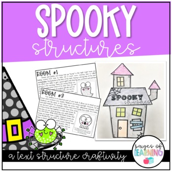 Preview of Spooky Structures: A Haunted House Text Structure Craftivity