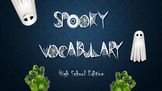 Halloween Vocabulary Interactive Flashcards Differentiated