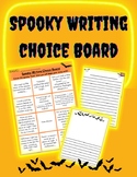 Spooky Writing Choice Board with Great Story Hooks!