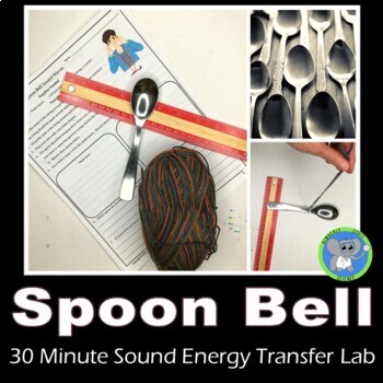 Preview of Spoon Bell Lab | Exploring Sound Energy Waves In Solids | Science Experiment