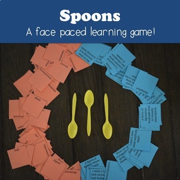 Preview of Spoons: A Vocabulary Game