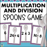 Multiplication & Division Game Math Fact Fluency Facts Pra