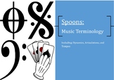 Spoons (Game) - Musical Terminology/Symbols