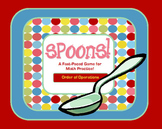 Spoons - Order of Operations Game