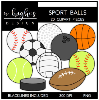 Preview of Sport Balls Clipart