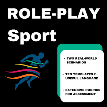 Preview of Sport: 2 Role-Plays with TEMPLATES