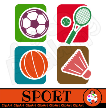 Preview of Sport Clip Art Icons