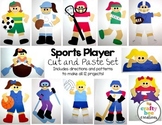Sport Crafts Bundle | Sport Players | Football | Basketbal