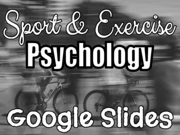 Preview of Sport & Exercise Psychology Presentation & Notes Guide- Online Distance Learning