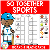 Sport Go Togethers Matching Board + Flashcards
