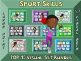 Sport Skills Sign Bundle- Top 10 Movement Visuals- 10 Sets