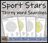 Sport Stars Word Search Puzzle Collection