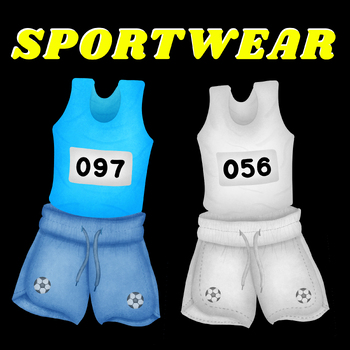 Preview of SportWear containing 9-Tank Top & 4 Sport Pants