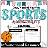 Sports Accessibility and Coaching DHH Students | IN SERVIC