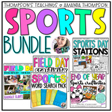 Sports Activities and Centers - Wordsearch, Theme Day, Craft
