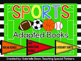 Sports Adapted Books (with Vocabulary Rings, Wh- Question 