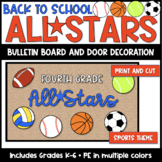 Sports All Stars - Back to School - Bulletin Board or Door