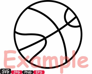 Black Basketball Jersey Clipart SVG PNG JPG Basketball 